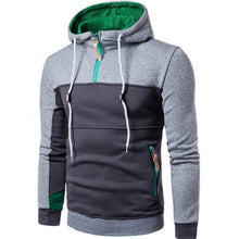 Load image into Gallery viewer, Autumn Winter Fashion Color Stitching Hoodies
