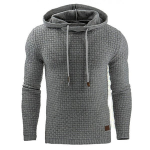 Casual Men's Hoodies Hooded Solid Color Men's Sweatshirt