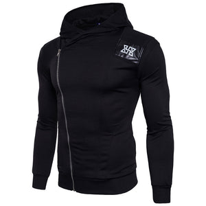 Mens Fitness Long Sleeves Bodybuilding Skin Hoodie